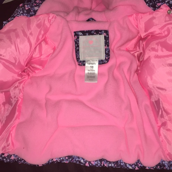 Carter's Jackets & Coats 2 Piece Snow Suit With Floral Design